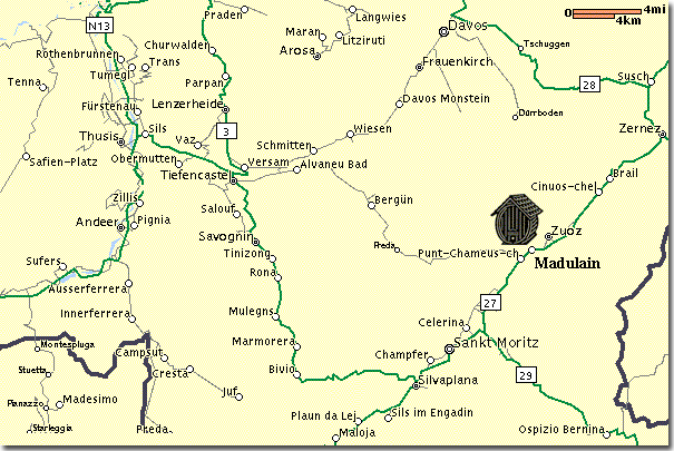 Madulain Karte